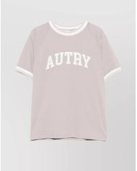 Autry - Cotton Logo-Print Short-Sleeve T-Shirt - Lyst