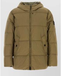 Stone Island - Logo Nylon Blouson Jacket - Lyst