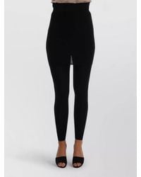 Dolce & Gabbana - Cashmere Silk High-Rise Leggings - Lyst
