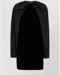 Max Mara - Velvet Mini Dress - Lyst