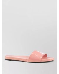 Prada - Flat Sole Open Toe Summer Slides - Lyst