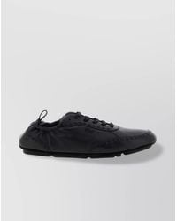 Fendi - Calf Leather Low-Top Sneakers - Lyst