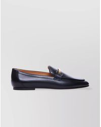 Tod's - Leather Horsebit Loafers - Lyst