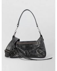 Balenciaga - City Moto Shoulder Bag Buckle Front Pocket - Lyst