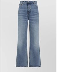 Ami Paris - Loose/Large Fit Denim Trousers - Lyst