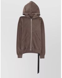 Rick Owens - Hooded Jacket Relaxed Fit Kangaroo Pockets - Lyst