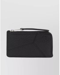 Loewe - Puzzle Edge Compact Leather Coinholder - Lyst