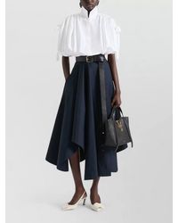 Givenchy - Asymmetric Maxi Skirt - Lyst