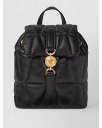 Versace - Kleio Lambskin Quilted Backpack - Lyst