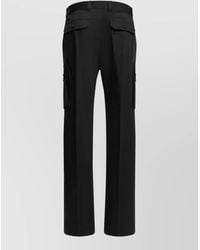 Givenchy - Cotton Straight Leg Pants Cargo Style - Lyst