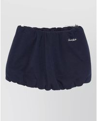 DUNST - Gathered Bubble Mini Shorts - Lyst
