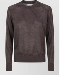 Loulou de Saison - Ditto Crew Neck Sweater Long Sleeves - Lyst