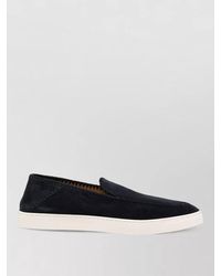 Giorgio Armani - Leather Slip-On Loafers - Lyst