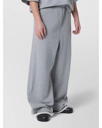 Entire studios - Wide Leg Cotton Jogging Trousers Relaxed Fit - Lyst