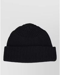 P.A.R.O.S.H. - Hat Ribbed Texture Folded Cuff Design - Lyst