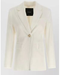 Pinko - Effie Tailored Blazer Long Sleeve Vent - Lyst
