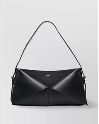 Coperni - Belt Baguette Leather Shoulder Bag - Lyst