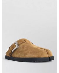 Maison Margiela - Leather Tabi Mules - Lyst