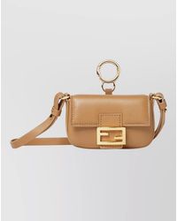 Fendi - Logo Keyring Adjustable Strap Tone - Lyst