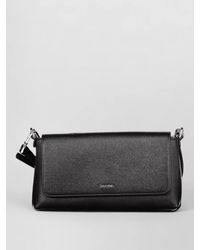 Calvin Klein - Leather Clutch Bag - Lyst