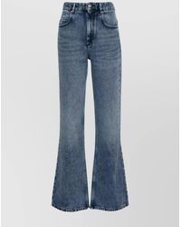 Isabel Marant - Denim High-Rise Bootcut Jeans - Lyst