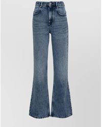 Isabel Marant - Denim High-Rise Bootcut Flared Jeans - Lyst