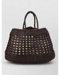 Dragon Diffusion - Santa Croce Leather Beach Bag - Lyst
