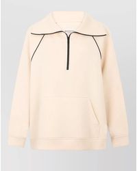 Weekend by Maxmara - Oversized Zip Hoodie Contrast Piping - Lyst