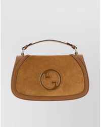 Gucci - Medium Top Handle Structured Handbag - Lyst