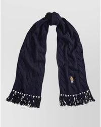 Polo Ralph Lauren - Cable-Knit Wool Scarf - Lyst