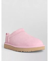 UGG - Micro Suede Boots Pull Tab Rubber Sole - Lyst
