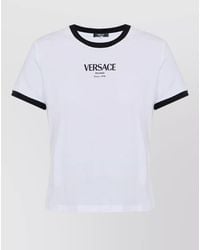 Versace - T-Shirt With Logo - Lyst