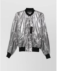 Junya Watanabe - Metallic Cotton Bomber Jacket - Lyst