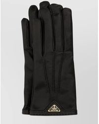 Prada - Nappa Leather Gloves - Lyst