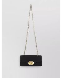 Lanvin - Invitation Evening Silk Chain Crossbody Pouch - Lyst