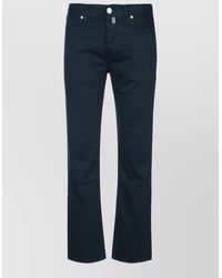 Jacob Cohen - Denim Straight Leg Five Pocket Belt Loops - Lyst