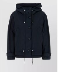 Woolrich - Short Hooded Parka Jacket - Lyst