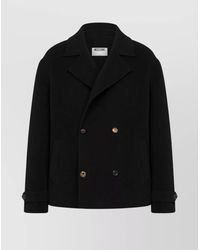 Moschino - Blazer Featuring Notched Lapels And Button Detailing - Lyst
