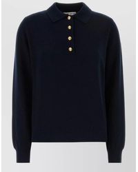 Blazé Milano - Wool Blend Highland Knit Polo Shirt - Lyst