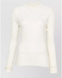 Fabiana Filippi - Fine-Knit Sequin-Embellished Turtleneck Sweater - Lyst