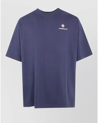 CASABLANCA - Relaxed Fit T Shirt Short Sleeves Crew Neck - Lyst