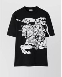 Burberry - Cotton Regular-Fit Crew-Neck T-Shirt - Lyst