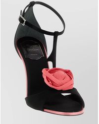 Roger Vivier - Silk Sandals - Lyst