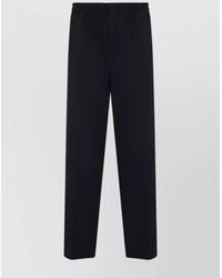 Bottega Veneta - Wool Straight-Leg Trousers - Lyst