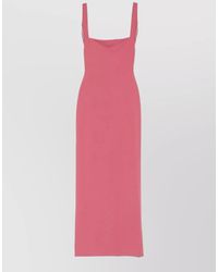 Solace London - Joni Square Neck Sleeveless Maxi Dress - Lyst