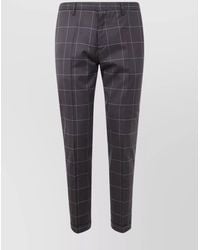 Paul Smith - Check Pattern Trousers - Lyst