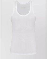 Isabel Marant - Ribbed Cotton Tank Top - Lyst