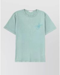 JW Anderson - Short Sleeve Round Neck Graphic T Shirt - Lyst