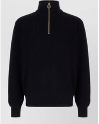 Paul & Shark - Wool Blend Sweater High Neck Ribbed - Lyst