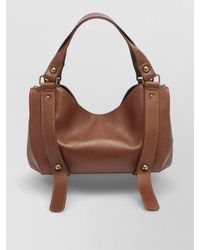 DIESEL - Small Leather Shoulder Bag - Lyst